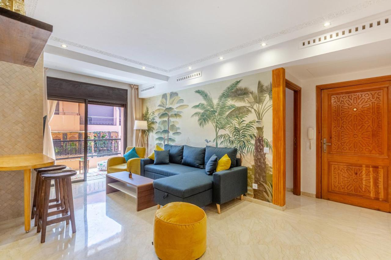 Le Palmier - Appartement Authentique A Gueliz 마라케시 외부 사진
