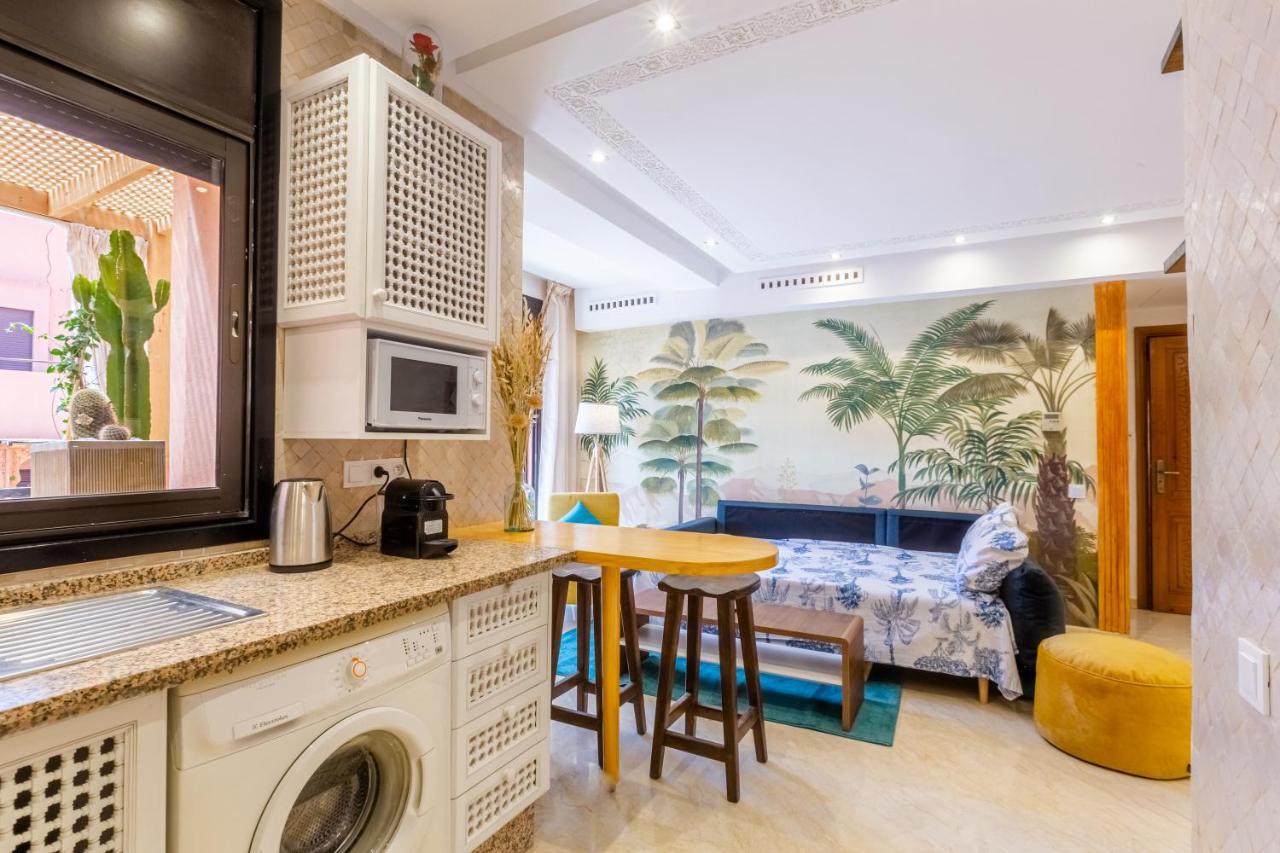 Le Palmier - Appartement Authentique A Gueliz 마라케시 외부 사진